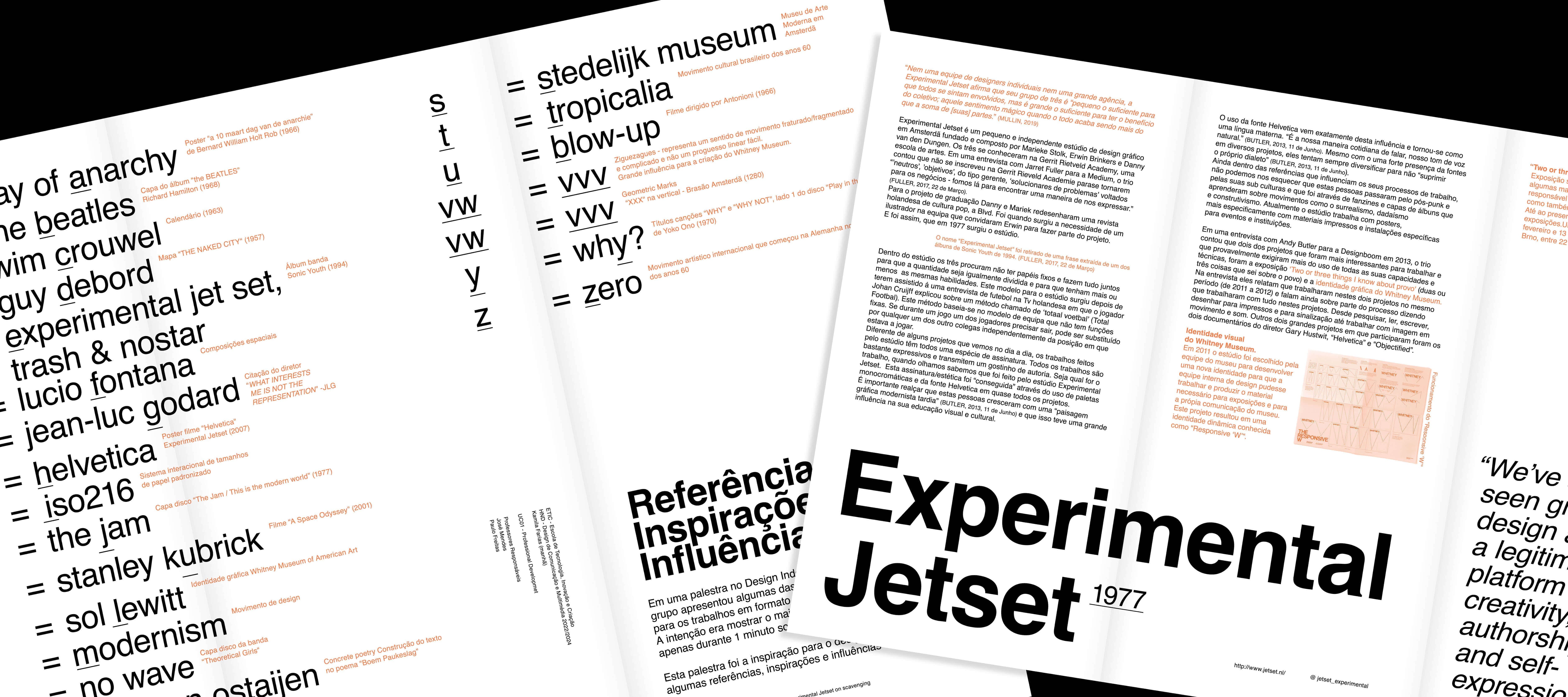 capa desdobravel alfabeto referenciasexperimental jetset frente verso